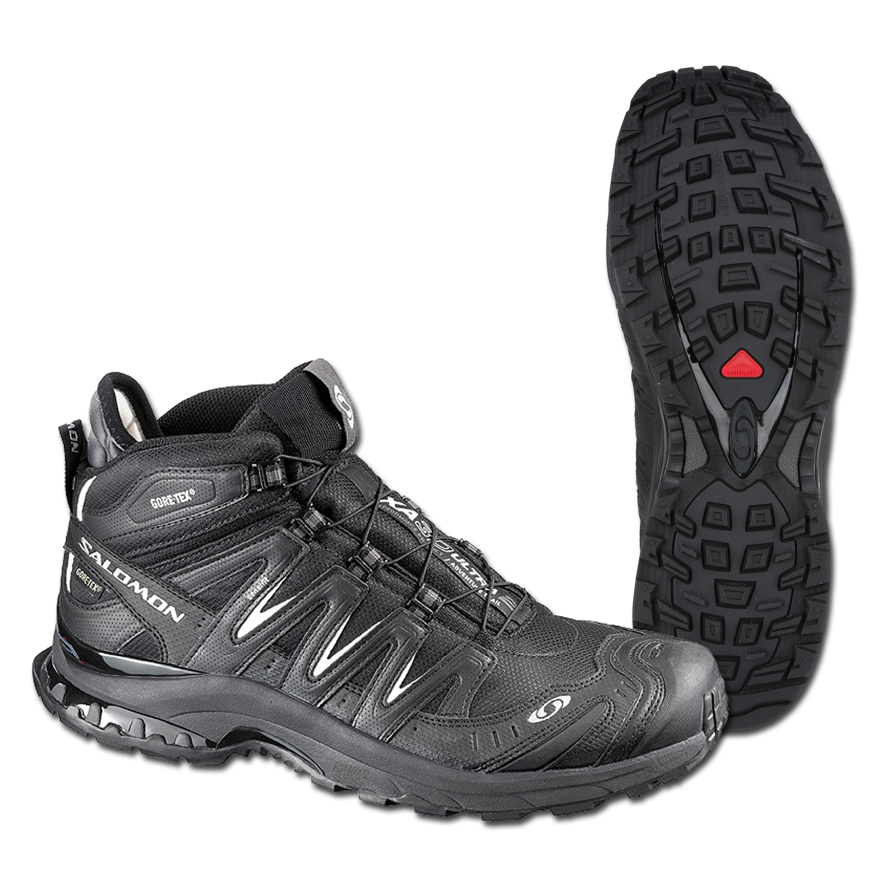Salomon Shoes Pro 3D Mid LTR GTX black | Salomon Shoes XA Pro Mid LTR GTX black | Hiking Shoes | Shoes Footwear |