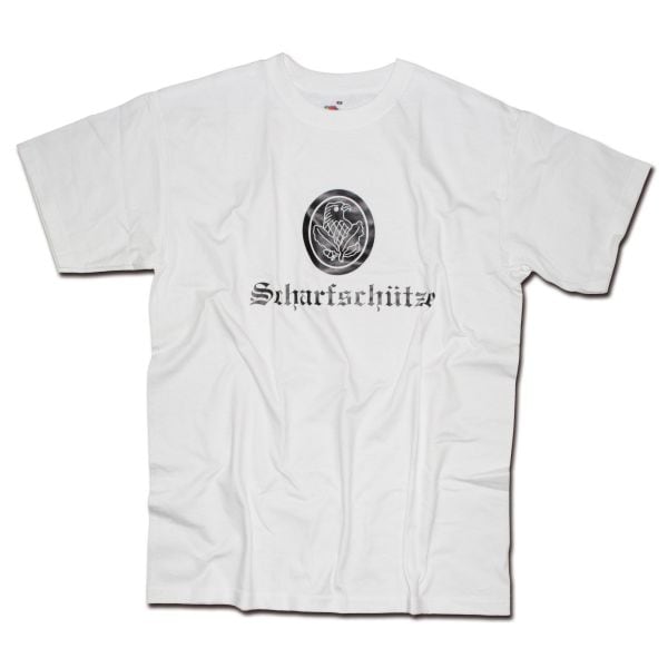 T-Shirt Milty Scharfschütze white