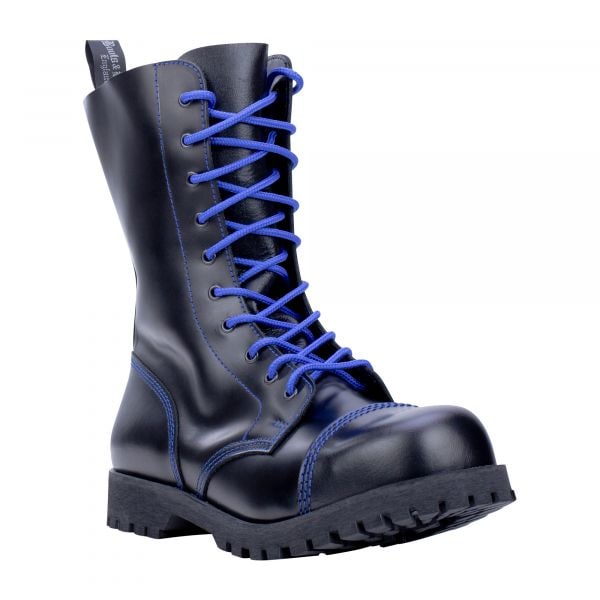 Boots & Braces 10-hole Boot blue black