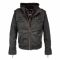 Synthetic Leather Jacket Brandit Black Rock black