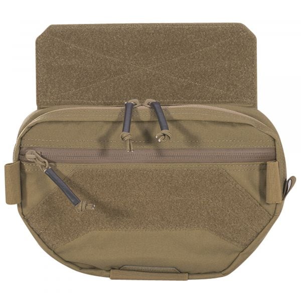 Clawgear Drop Down Hook and Loop Utility Pouch coyote