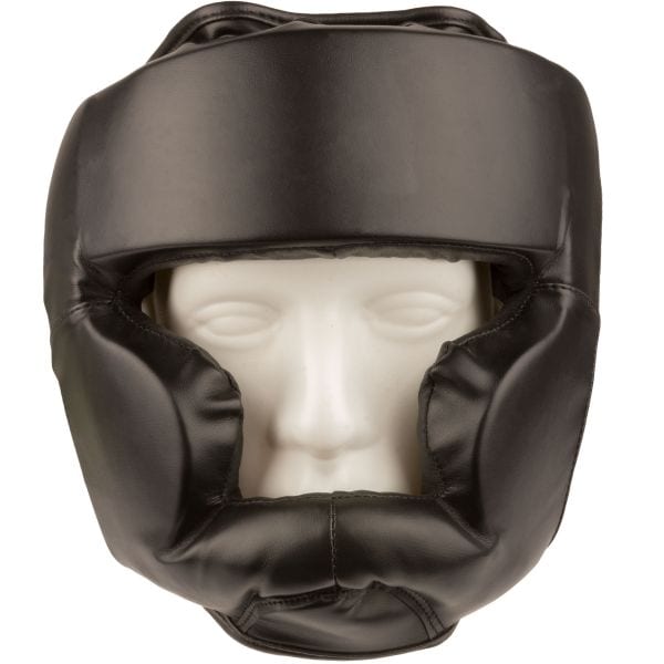 Head Guard Synthetic Leather black