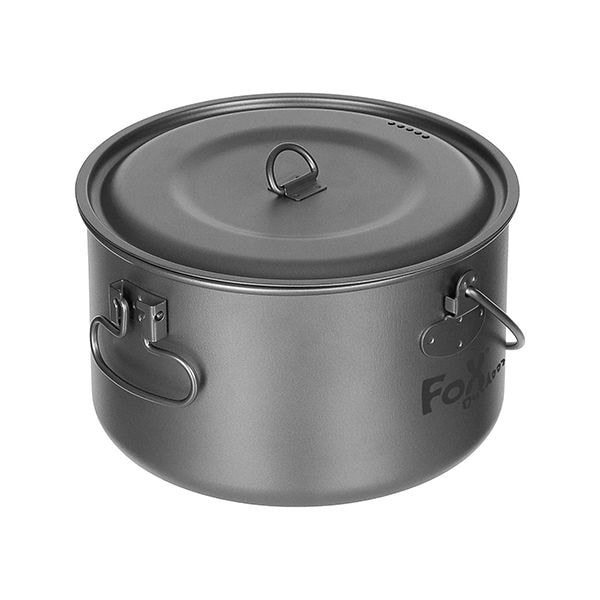 Fox Outdoor Pot Titanium large 1.95 L with lid