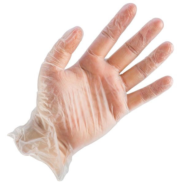 First Aid Glove Set Vinyl 4-Pack