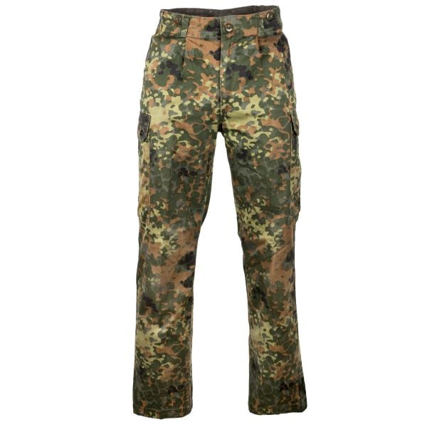 LK Original German Army Flecktarn Men's Combat Military Fatigue Trousers 