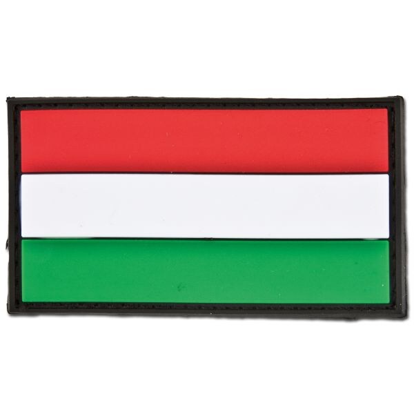 3D Patch Hungary Flag