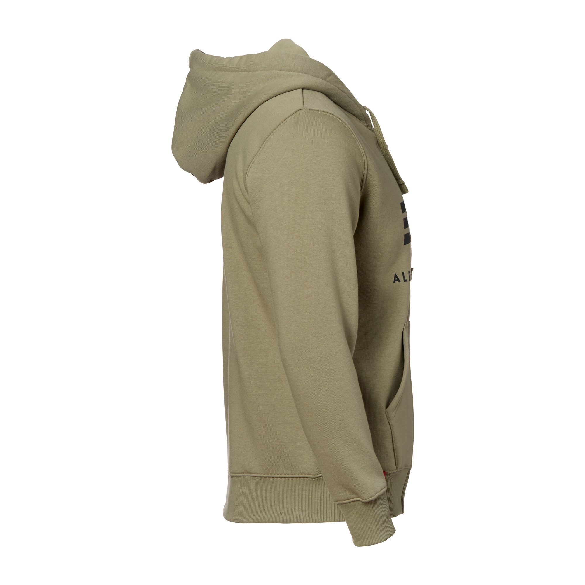 Purchase Alpha the Hoodie Zip by Industries olive Basic ASMC