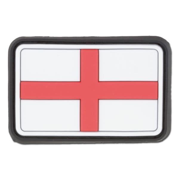 3D-Patch St. George's Cross England Small full color