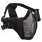 ASG Metal Mesh Mask with Cheek Protection black