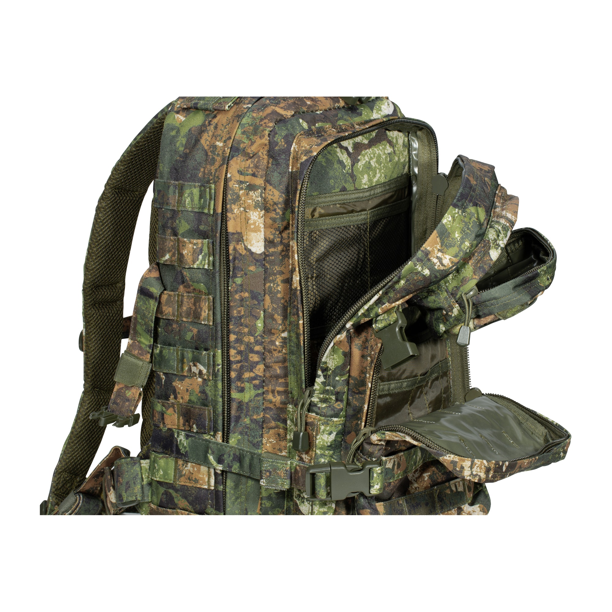 Mil-Tec Assault Pack Tactical Backpack 20L Tropical Camo : Sports &  Outdoors 