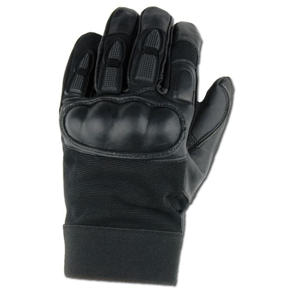 Gloves with Knuckles and Finger Protection black
