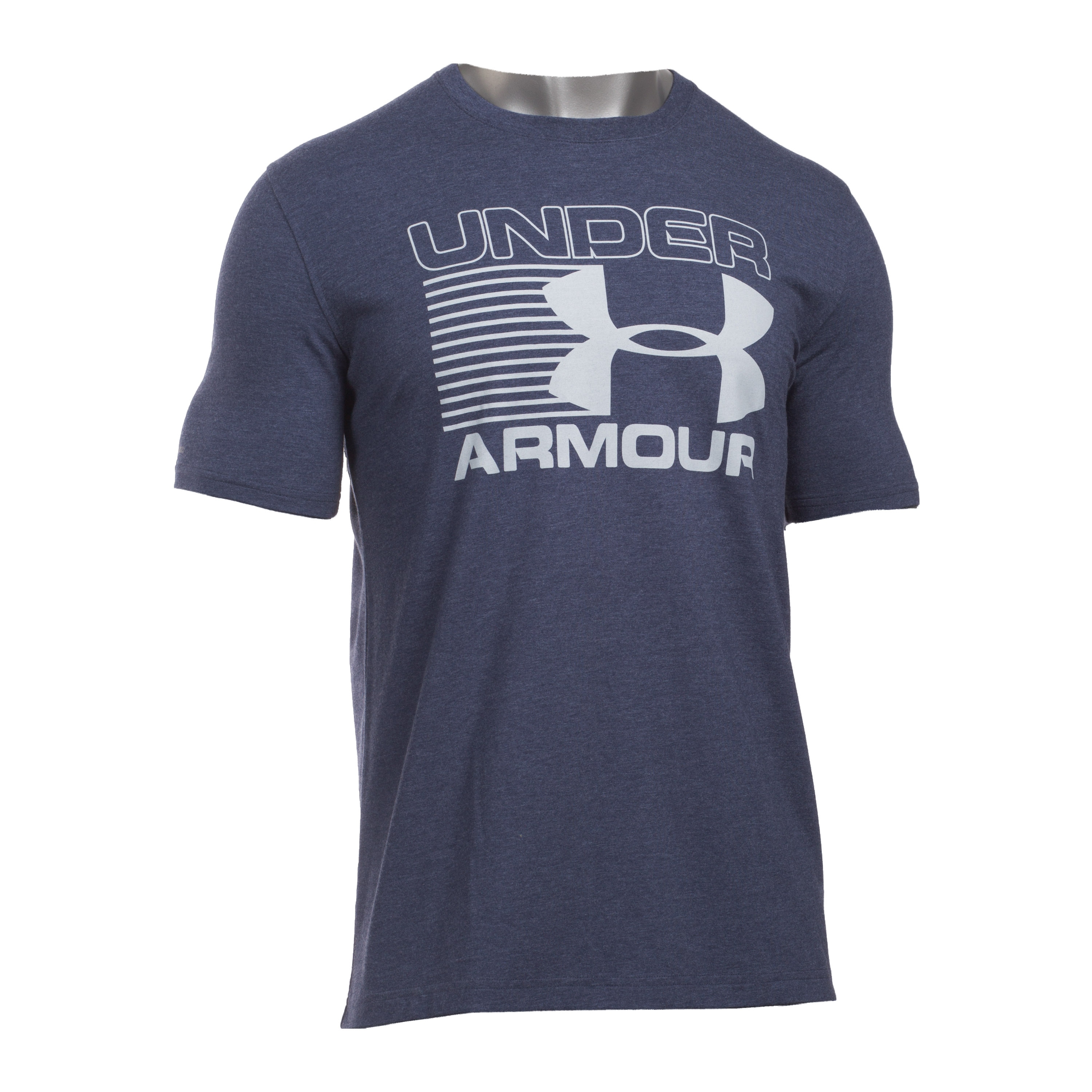 navy blue under armour shirt
