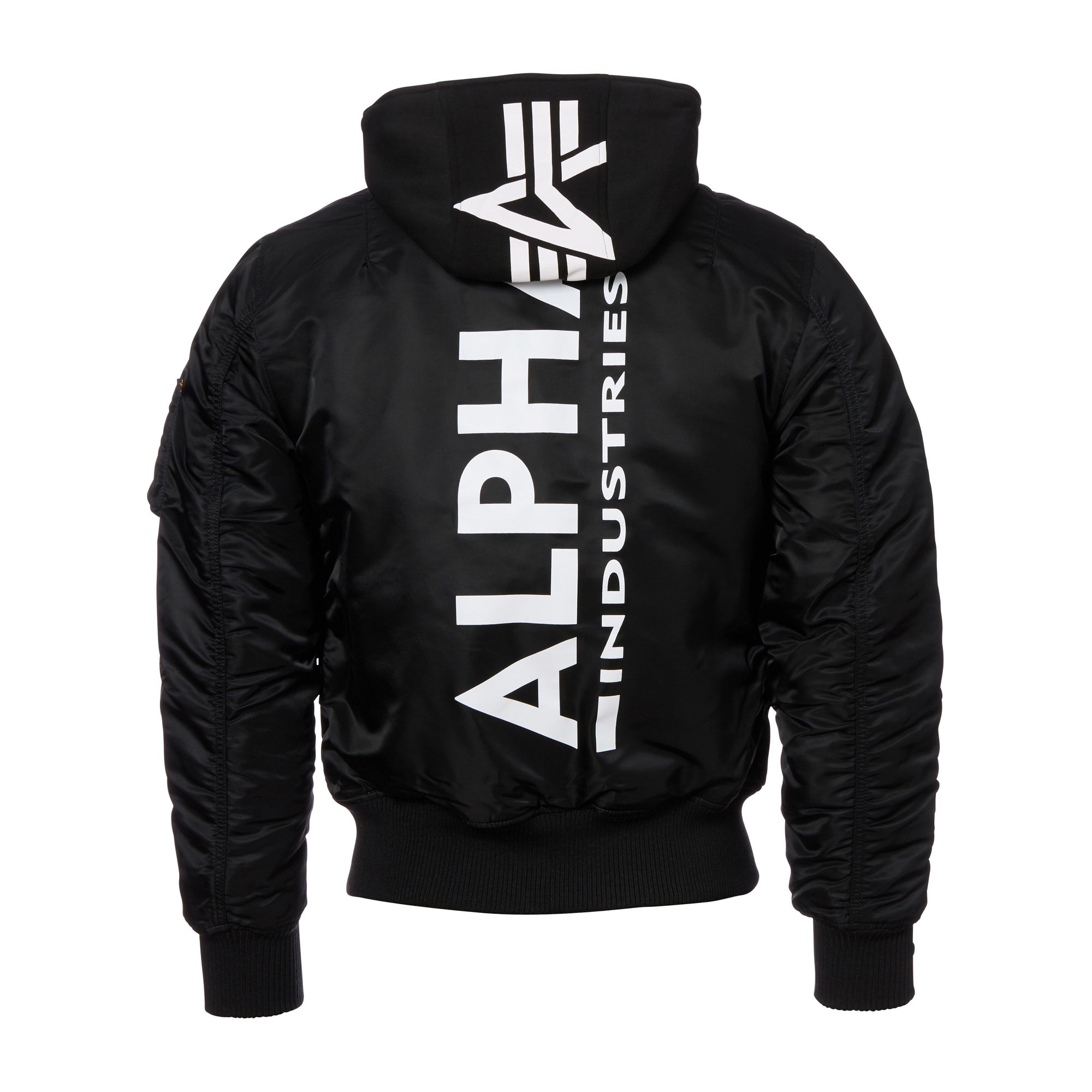 Alpha Industries Jacket MA-1 ZH Back Print black/white