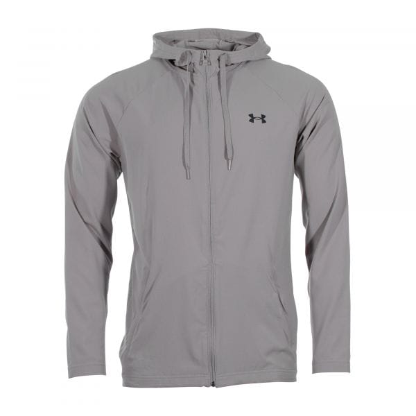 Under Armour Jacket Woven Perforated Windbreaker gray