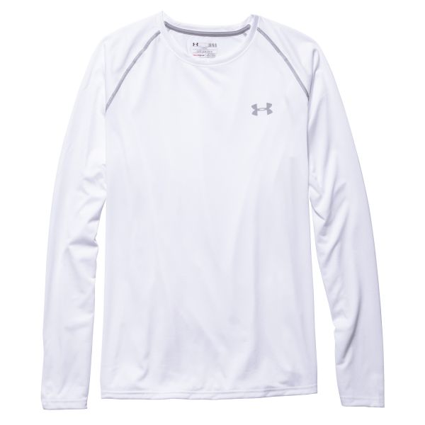 Under Armour Long Arm Shirt I Will Tech Tee white
