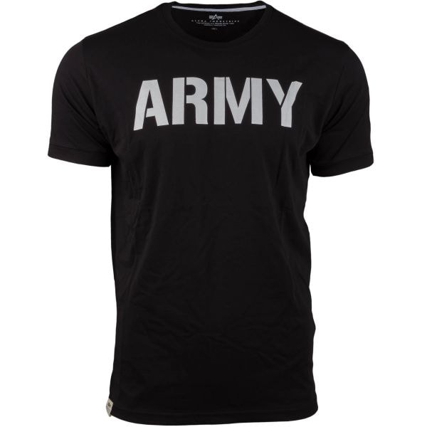 Alpha Industries T-Shirt Army black