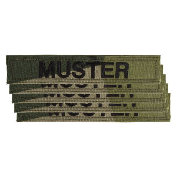 Name tapes 5 pack Swedish Camo