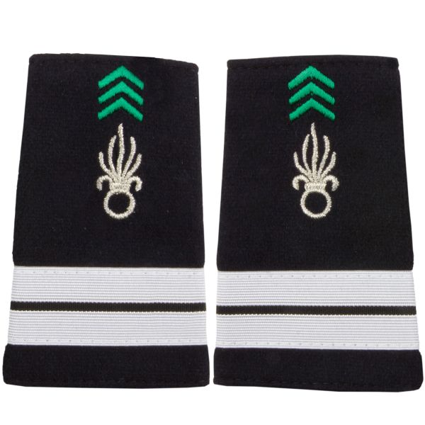 Textile Rank Insignia Lieutenant Légion Cavalerie