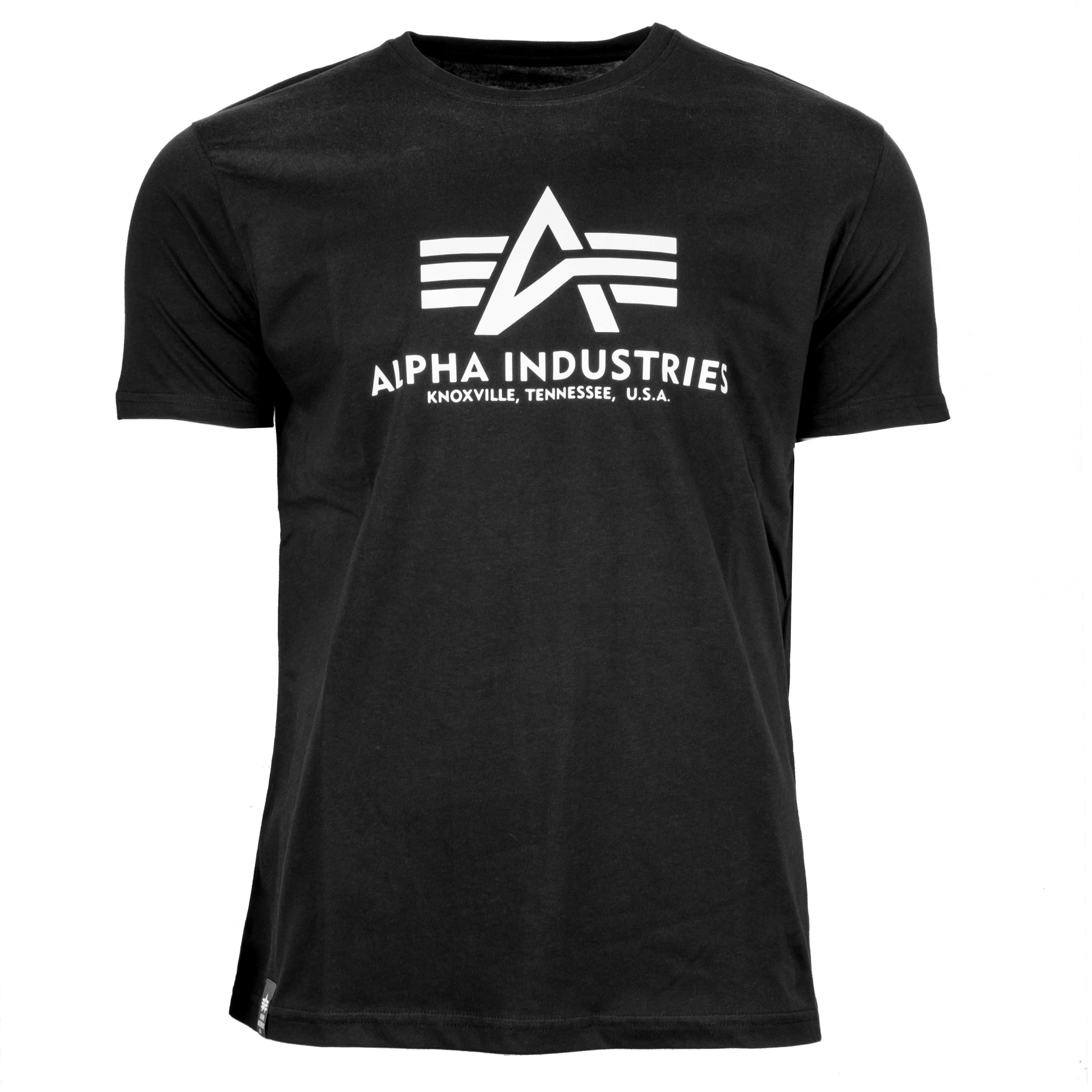 Purchase the Alpha Industries Shirt Basic T Kryptonite black by