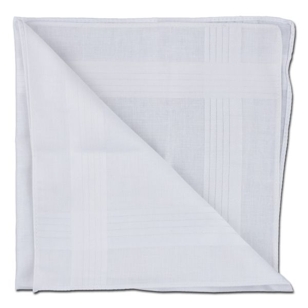 Handkerchief 40 x 40 cm white