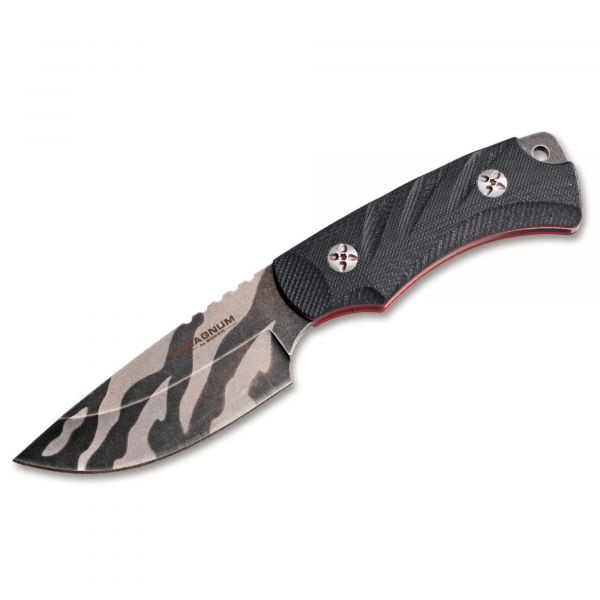 Böker Magnum Knife Tiger Lily Drop black/gray