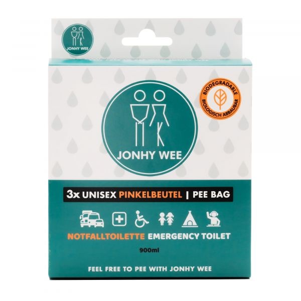 Jonhy Wee Unisex Urine Bag 900ml