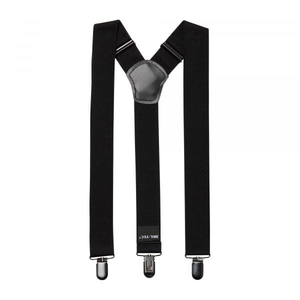 Suspenders with Clips black