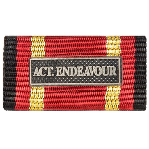 Service Ribbon Deployment Operation Active Endeavour silver