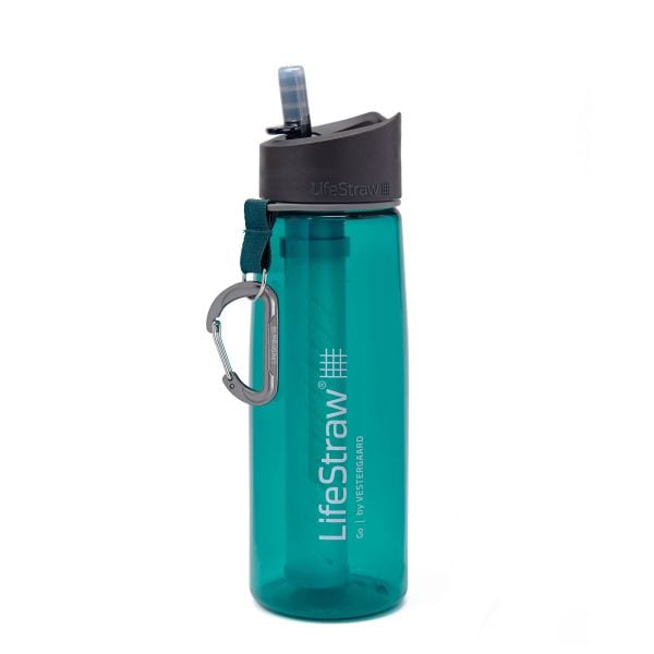 LifeStraw Go Water Bottle with Filter 2-Stage 0.65 L dark teal