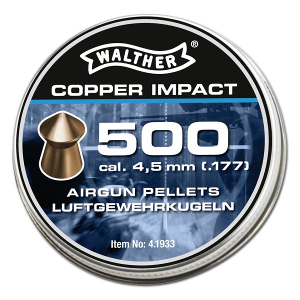 Walther Copper Impact Diabolos 4,5 mm 500pcs