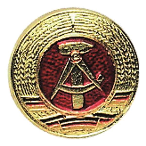 Badge NVA Kokarde Metal gold