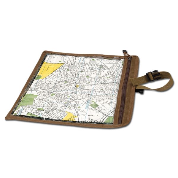 Rothco Map and Documents Case coyote brown