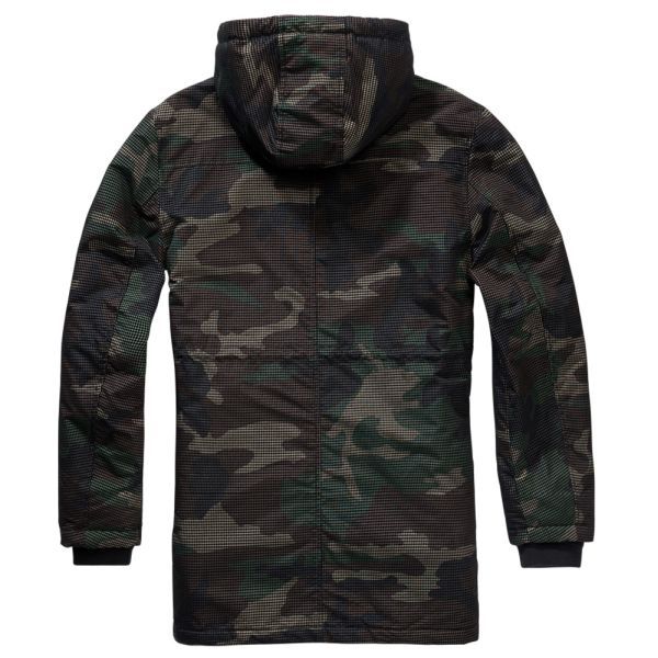Purchase the Brandit Parka Grid-Camo woodland by ASMC