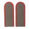 NVA Epaulets with Piping Soldier red