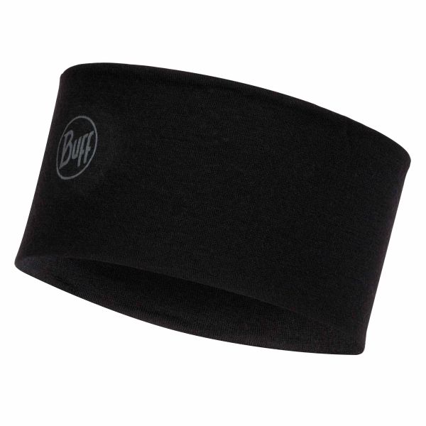 Buff Headband Merino solid black