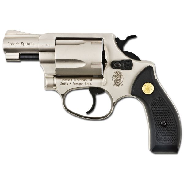 Revolver SW Chiefs Special nickel plated