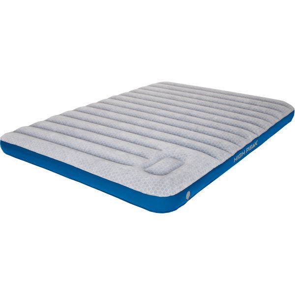 High Peak Air Bed Comfort Plus Double Extra Long gray/blue