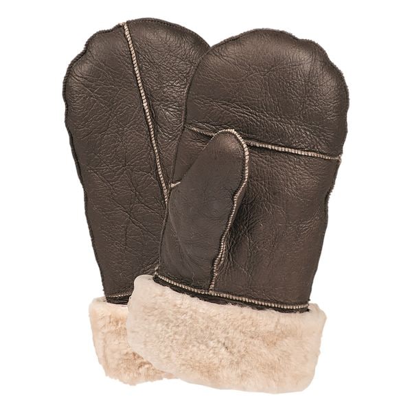 U.S. Air Force Mittens B3 Leather brown