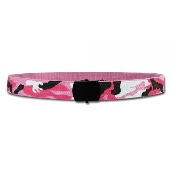 Web Belt pink camo