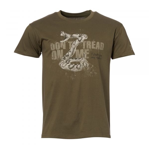 720gear T-Shirt Don‘t Tread On Me army
