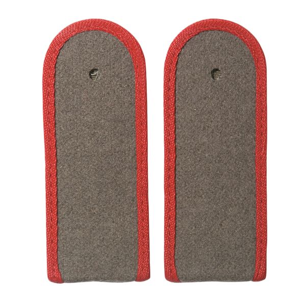 NVA Epaulets with Piping Soldier red