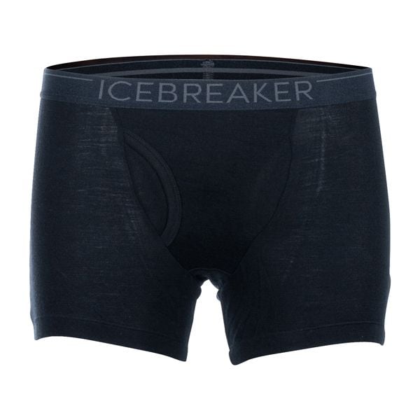 Icebreaker Boxer Shorts 175 Everyday with Fly black