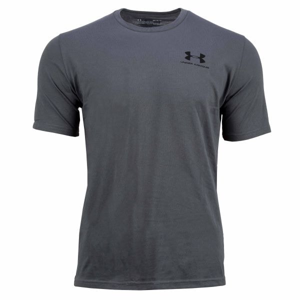 Under Armour Shirt Sportstyle Left Chest SS pitch grey