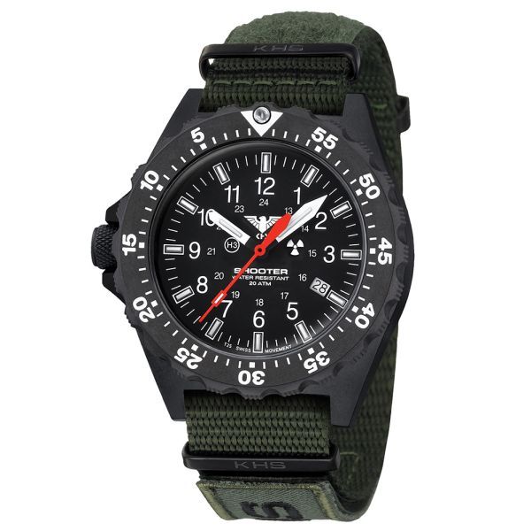 KHS Watch Shooter MKII Field Natoband XTAC olive