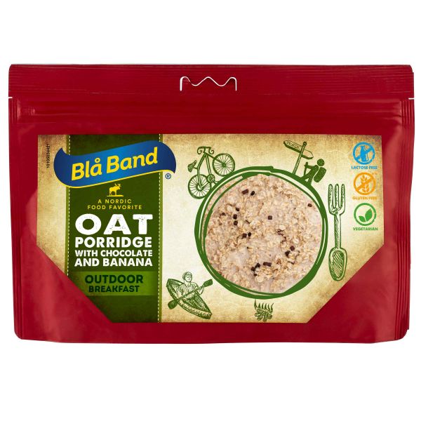 Bla Band Oat Porridge with Chocolate and Banana