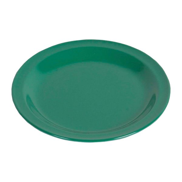 Melamine Flat Plate green