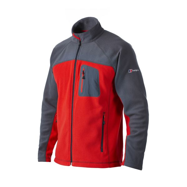 Berghaus Fleece Jacket Riot red/gray