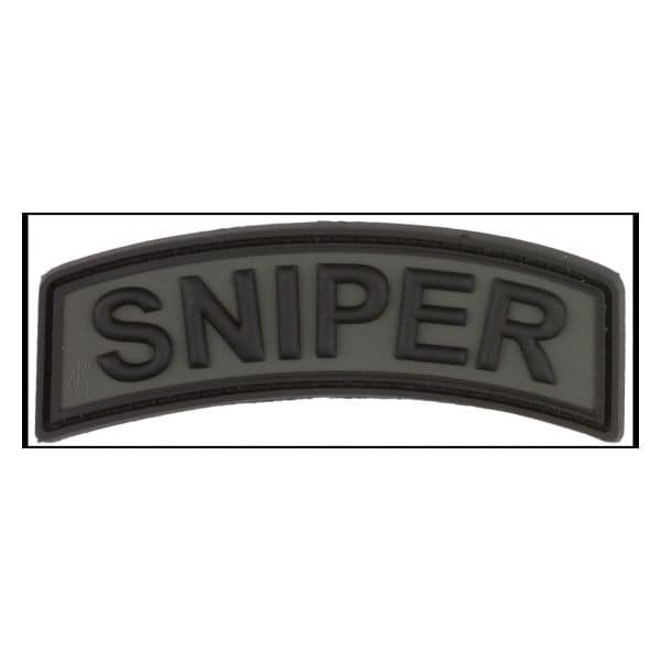 3D-Patch Sniper Tab battle gray