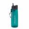 LifeStraw Go Water Bottle with Filter 2-Stage 0.65 L dark teal