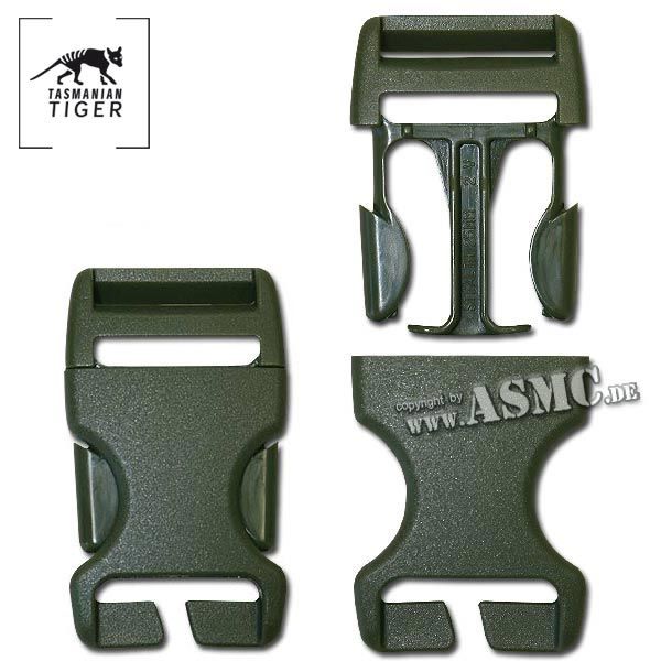 Snap Buckle TT olive 25 mm